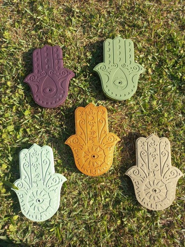 Hamsa Incense Holders
