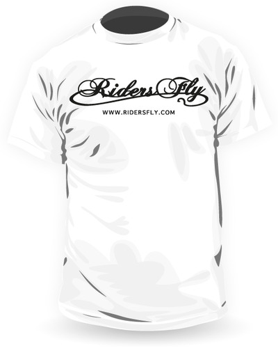 Camiseta RIDERSFLY - white