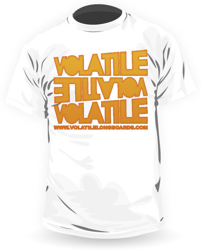 Camiseta VOLATILE - white