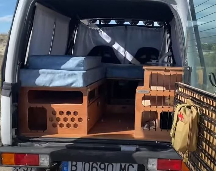 Modulo Camper  para Suzuki SJ410 SJ413 Samurai Santana Long Body