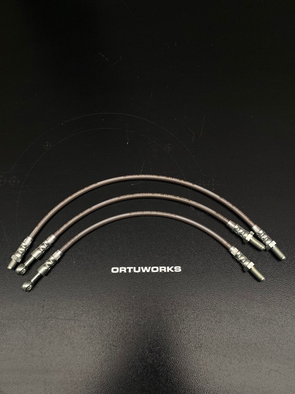 Kit Latiguillos de freno metálicos Suzuki Samurai / Santana metálicos XXL