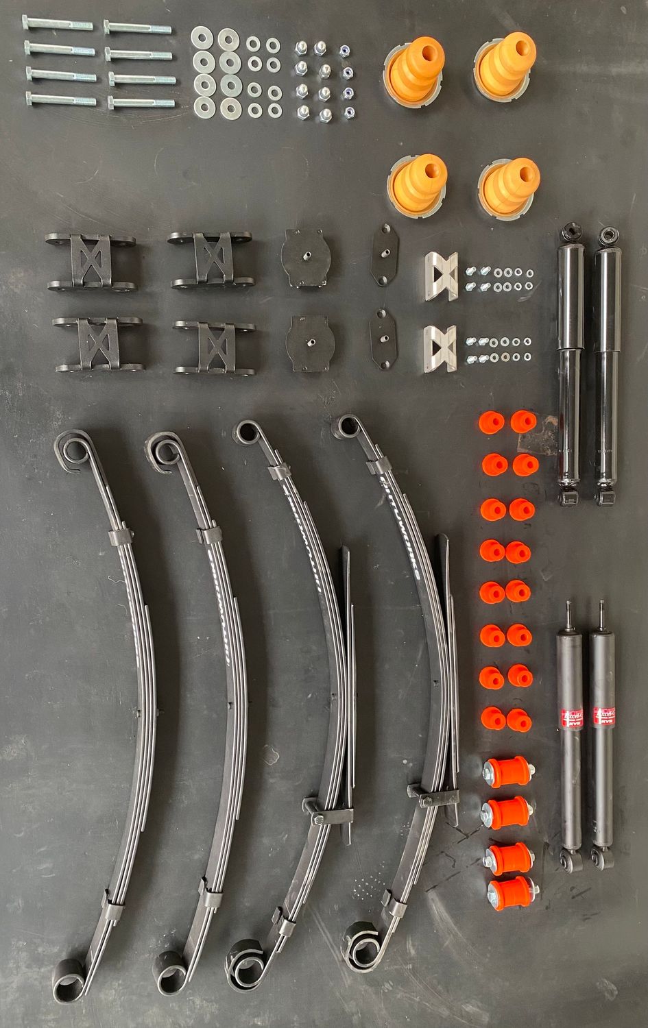 Kit Suspensiones OrtuWorks Elevación +5