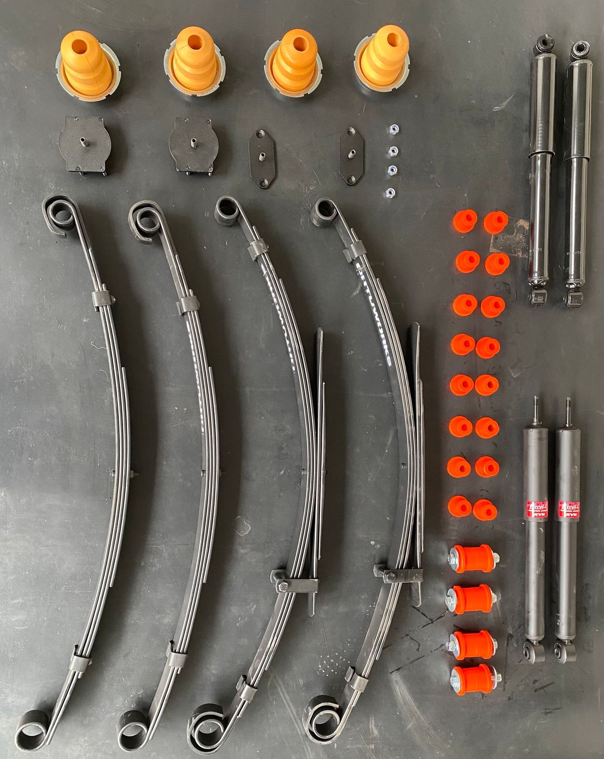 Kit Extra Confort Suspensiones OrtuWorks Sustitución