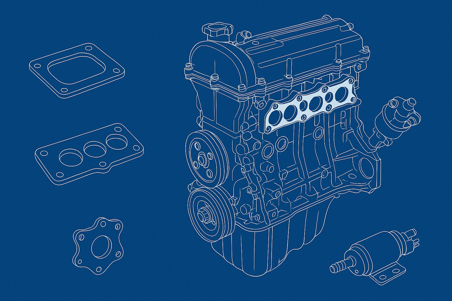 Kit Motor 1.6 16v para llegar y montar