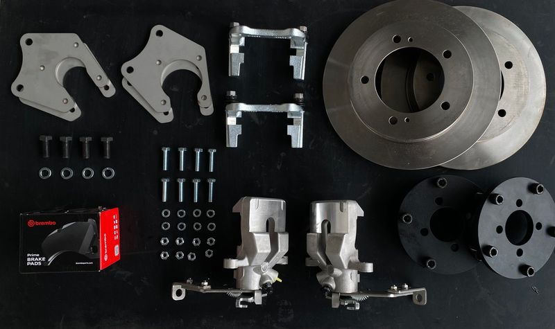 Kit conversión a Discos Traseros Suzuki Samurai
