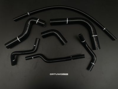 Manguitos de agua Refrigerante negro para suzuki Samurai / Santana (545)