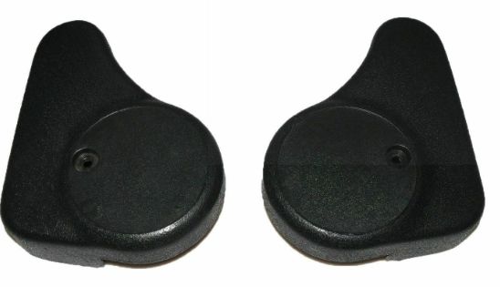 Pareja TAPADERAS DE REGULACIÓN ASIENTOS DELANTEROS Suzuki SJ410 SJ413 Samurai Santana (091)