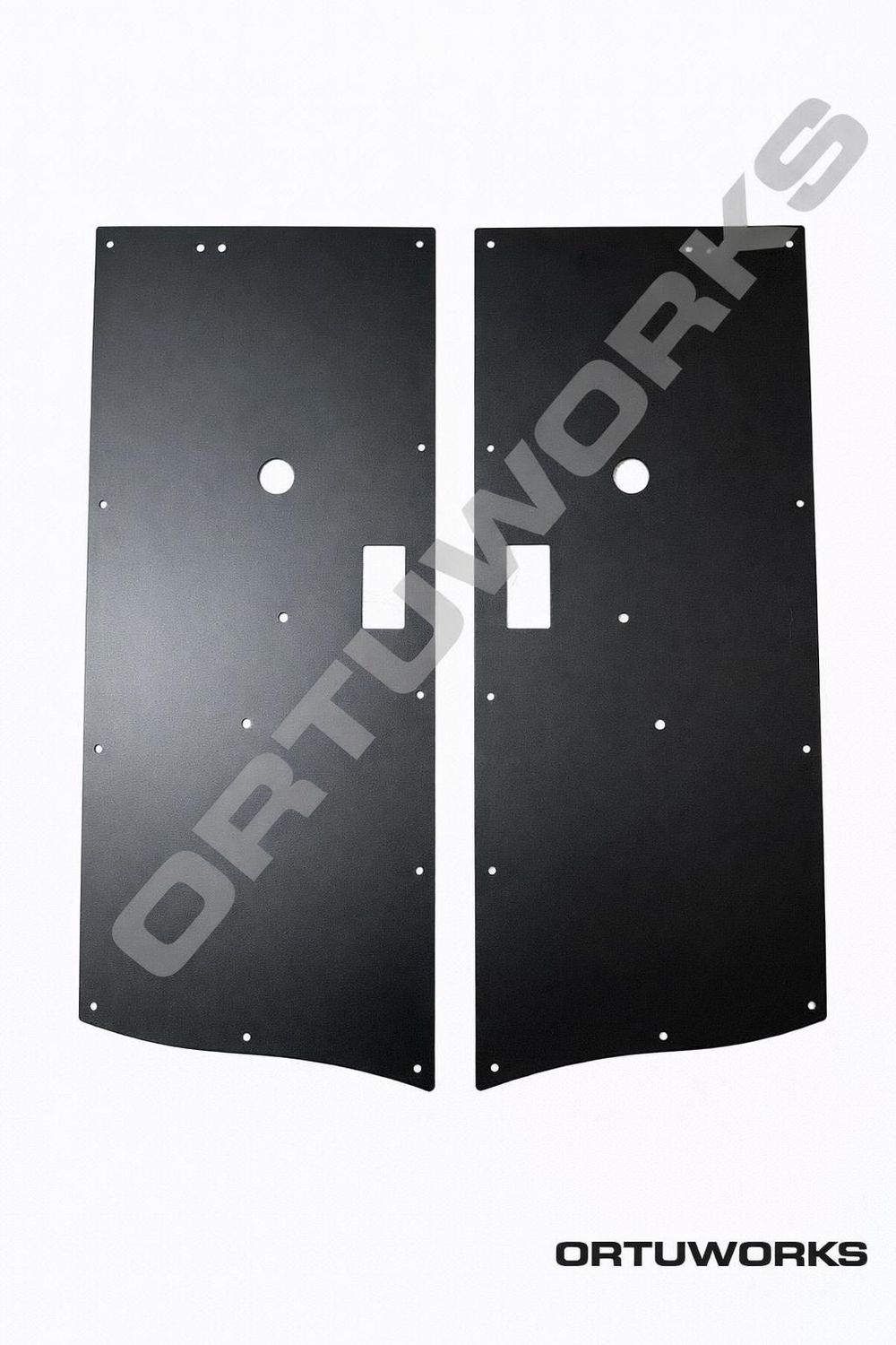 Paneles Puerta de Aluminio Con Recubrimiento (014)