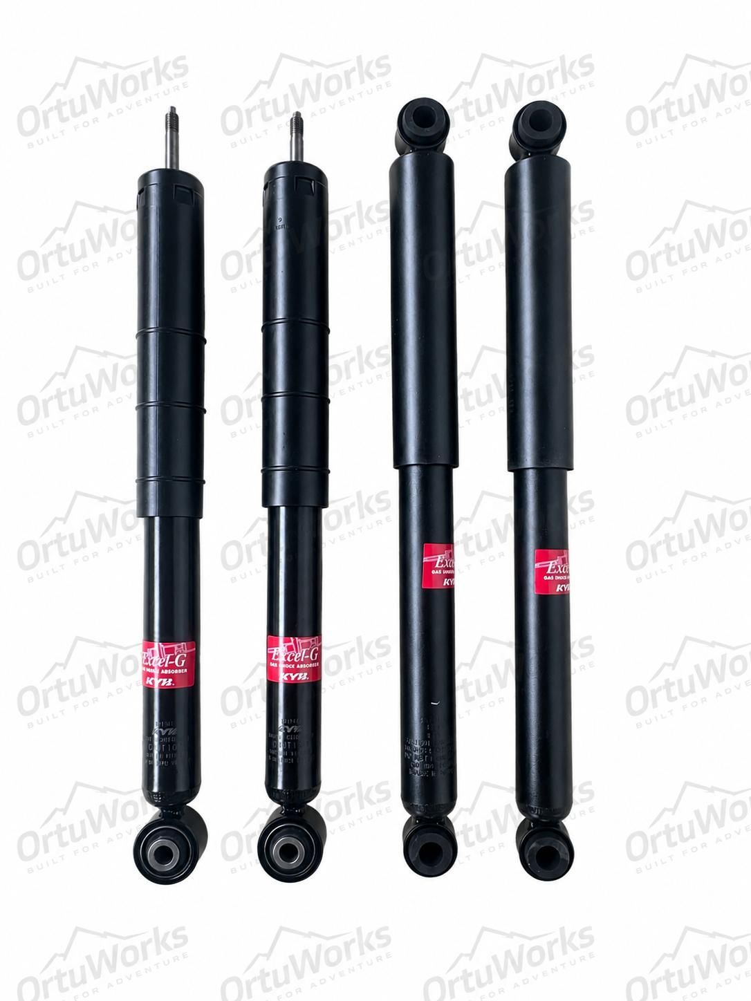 4 Amortiguadores Kayaba KYB presurizados altura Original (018)