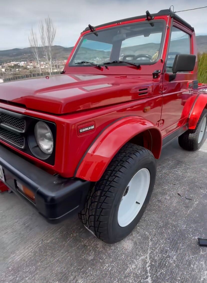 Aletines 14cm Diseño Original Suzuki Samurai (026)