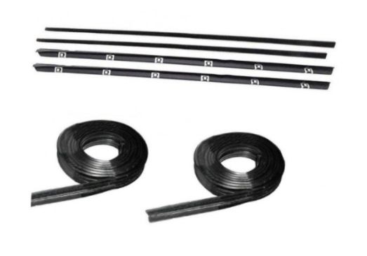 kit de reconstrucción ventanillas puertas delanteras para Suzuki SJ410 SJ413 Samurai Santana (124)