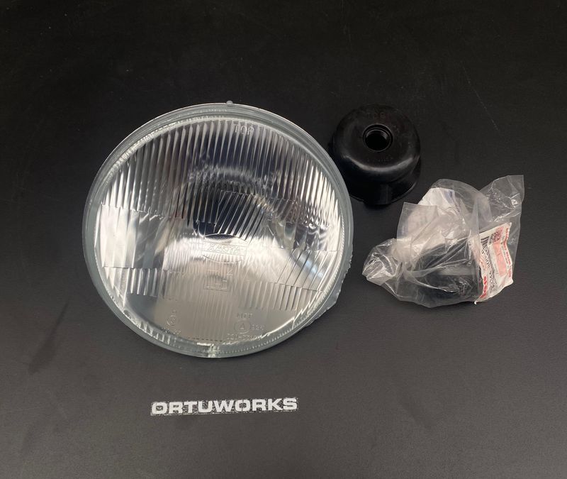 FARO LARGO ALCANCE SIRIUS 160 MM CON TAPA Y BOMBILLA Suzuki Samurai / Santana con luz de posición (unidad) (252)