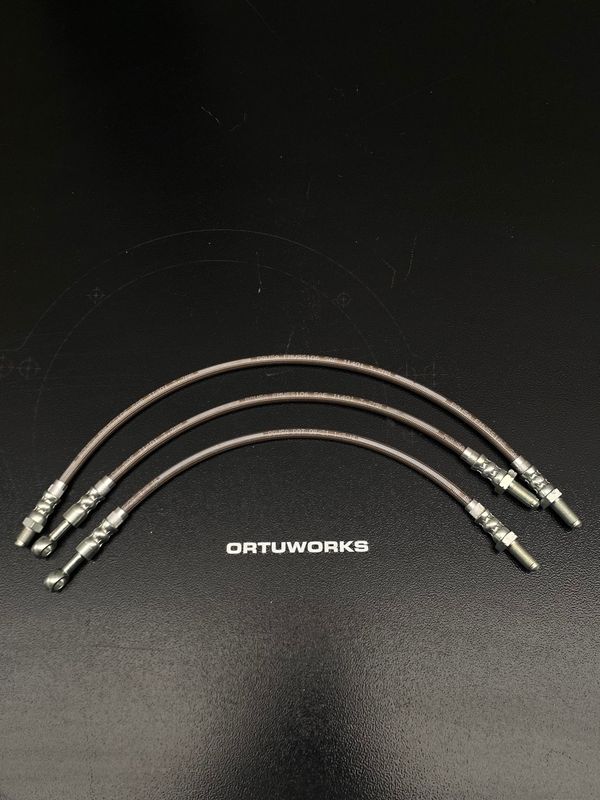 Kit Latiguillos de freno metálicos Suzuki Samurai / Santana metálicos Medida Original (302)