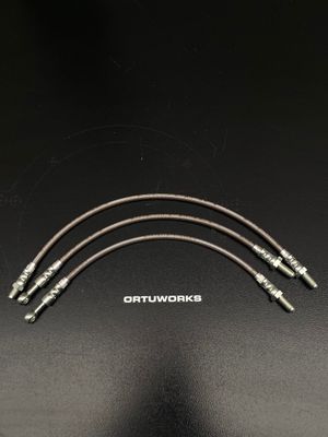 Kit Latiguillos de freno metálicos Suzuki Samurai / Santana metálicos Medida Original (302)