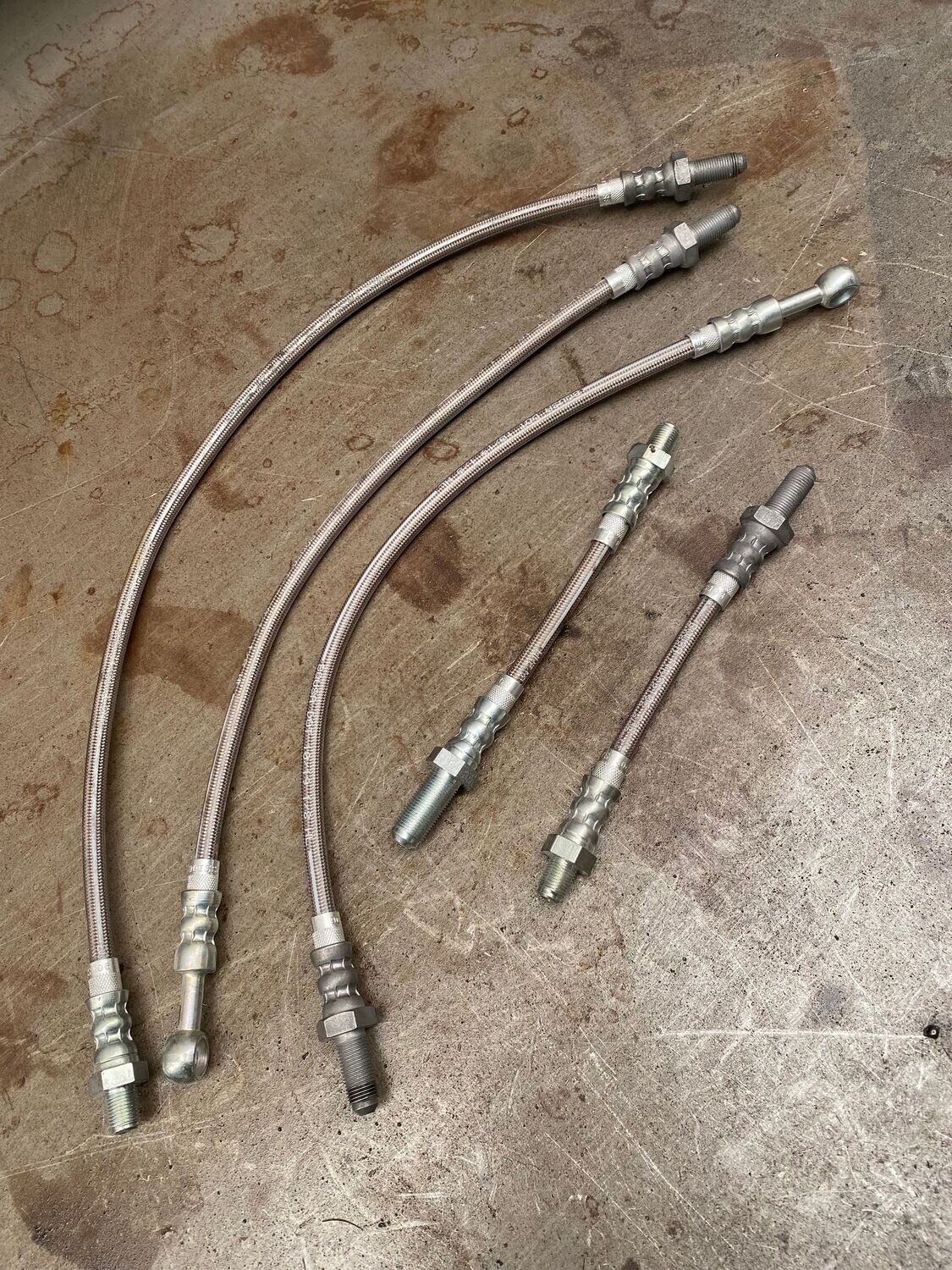 X1 Latiguillo de freno metálico Suzuki Samurai / Santana (304)