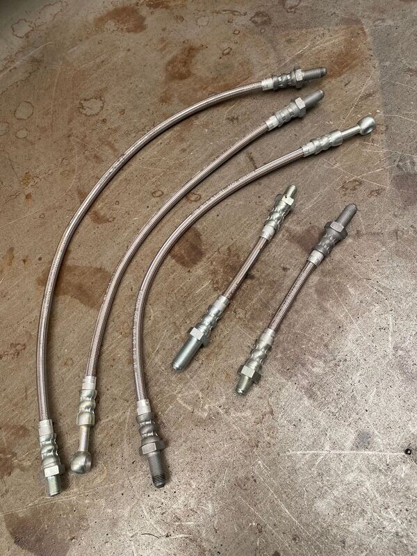 X1 Latiguillo de freno metálico Suzuki Samurai / Santana (304)