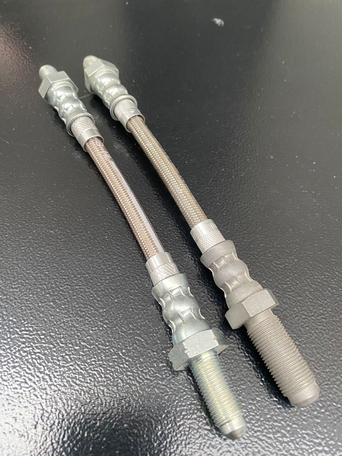 Pareja Latiguillos de freno metálicos Suzuki Samurai / Santana CARROCERIA (309)