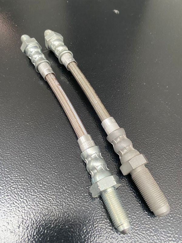 Pareja Latiguillos de freno metálicos Suzuki Samurai / Santana CARROCERIA (309)