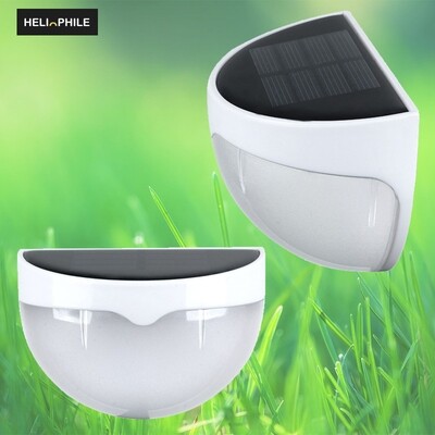 Semicircular Solar Led Wall Light
