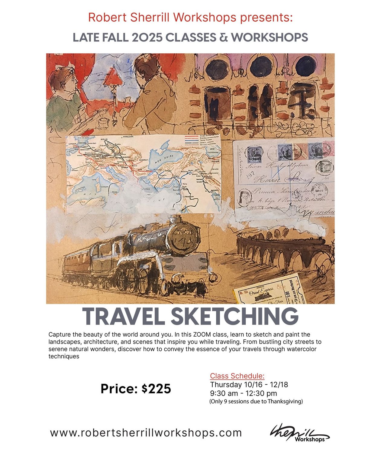 Travel Sketching