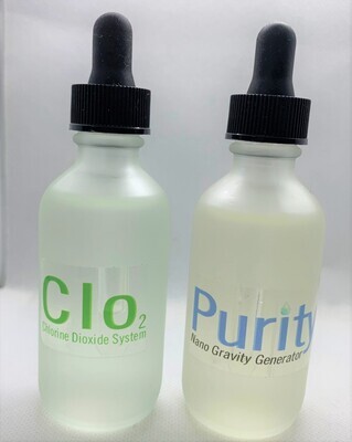 Clopurity™ Chlorine Dioxide Premium Grade & Premix 50% Citric (1 to 1 ratio) Combo Package