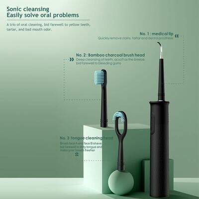 3 in 1 Dental Scaler Replaceable Ultrasonic Tooth Calculus Remover SP