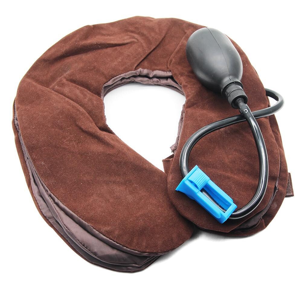 Neck Stretcher Air Cervical Traction Orthopedic Pillow Collar SP