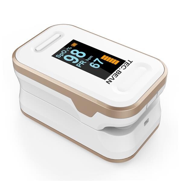Tec.bean Fingertip Pulse Oximeter Blood Oxygen Saturation Monitor
