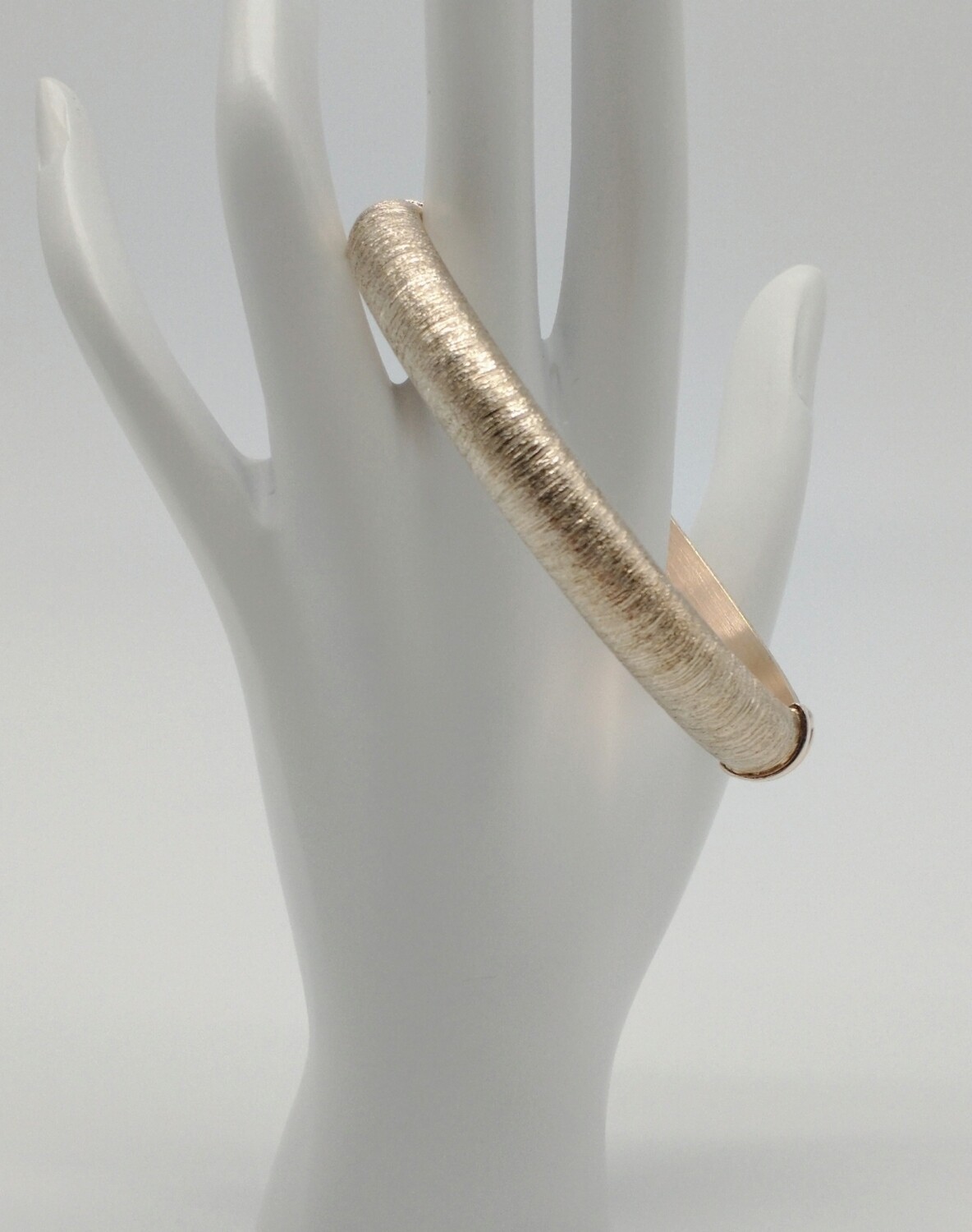 Veronese Italy 18k Gold Vermeil Bangle Bracelet
