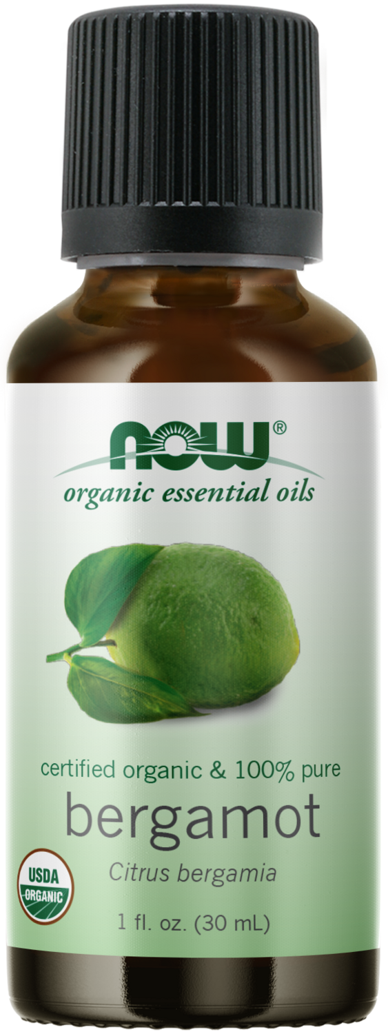 Now Bergamot Essential Oil Organic (30ml)