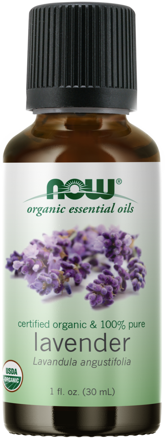 Now Lavender Essential Oil Certified Organic (30ml)