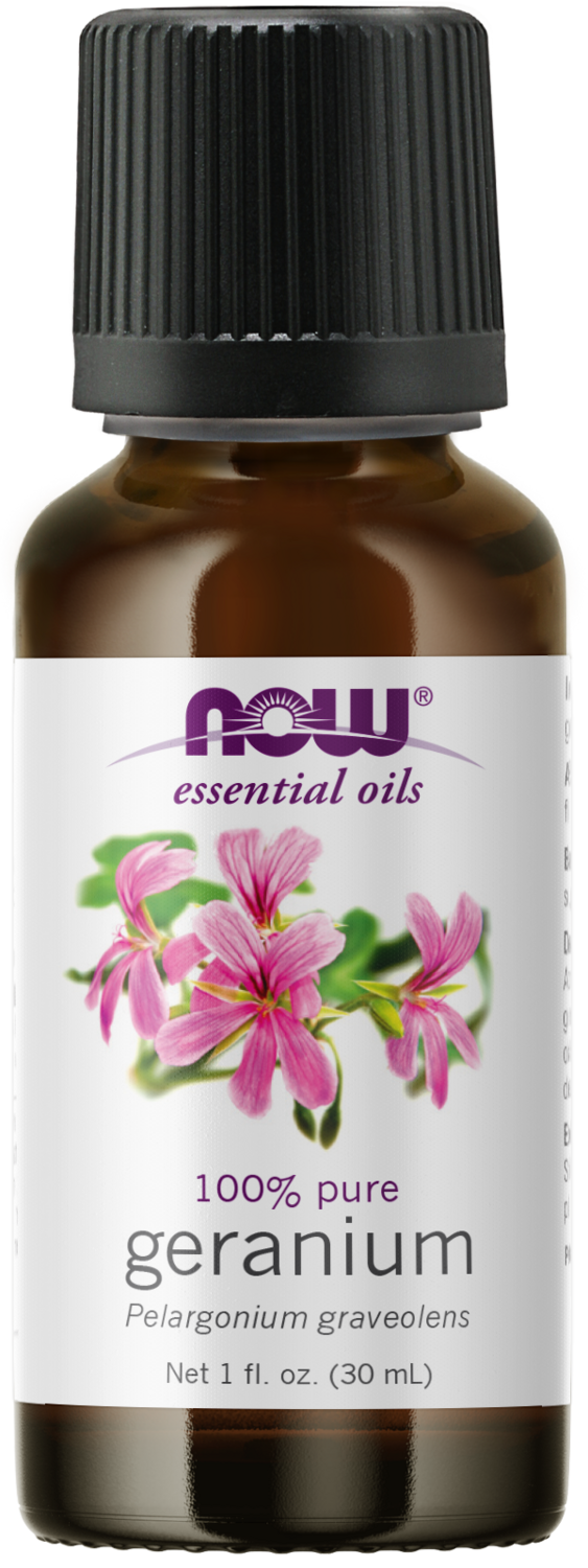 Now Geranium Essential Oil (30ml)