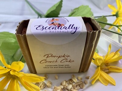 Pumpkin Crunch Cake Handmade Soap