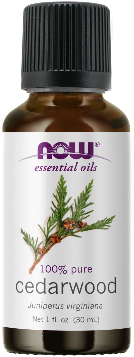 Now Cedarwood Essential Oil (30ml)