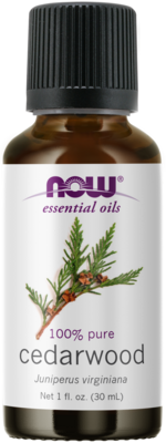 Now Cedarwood Essential Oil (30ml)