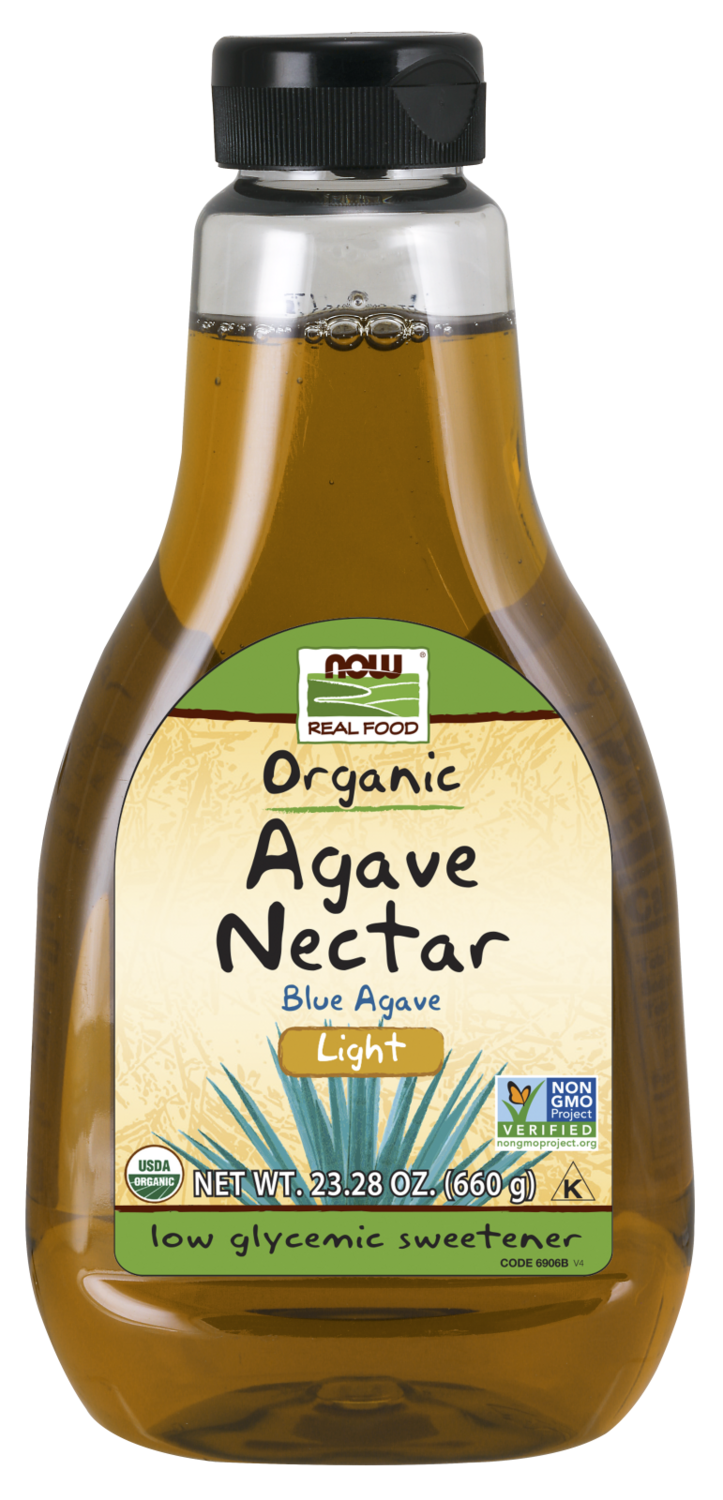 Now Agave Nectar Light, Organic (23.28oz)