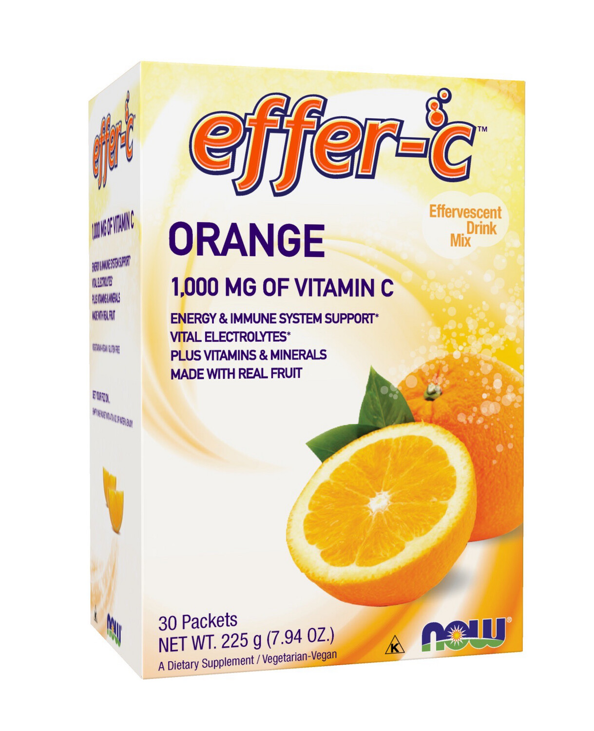 Now Effer-C Orange, 30 Packets