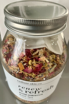 Rose Hibiscus Bath Tea
