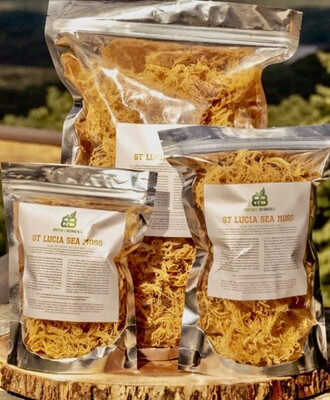 Gold St Lucia Sea Moss