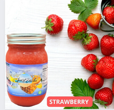 Strawberry Sea Moss Gel, 16 oz