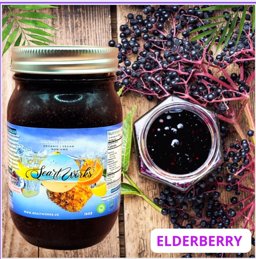 Elderberry Sea Moss Gel