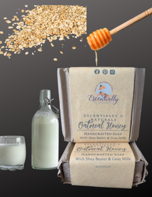 Oatmeal Milk Honey Handmade Soap