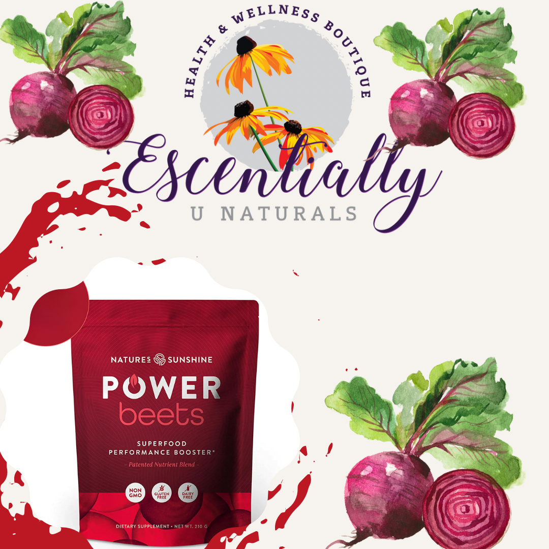 Nature Sunshines Power Beets Superfood Perrformance Booster, 30 To Go Packs
