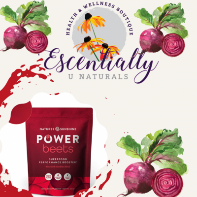 Nature Sunshines Power Beets Superfood Perrformance Booster, 30 To Go Packs