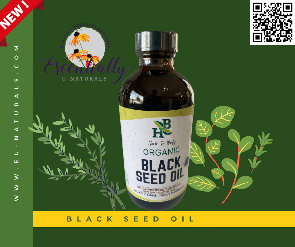 Herb To Body Black Seed Oil, 2oz Organic