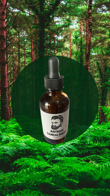 Antique Beard Oil Sandalwood, 2oz