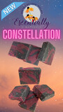 Constellation Handmade Soap, W/Olive+Palm+Coconut Oil, Shea Butter, 4.5oz