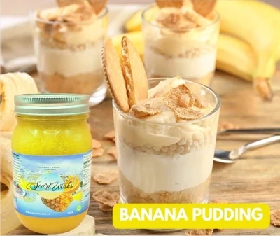 Banana Pudding Sea Moss Gel, 16oz