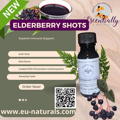 Elderlane Elderberry Syrup Immunity Shot, .5oz