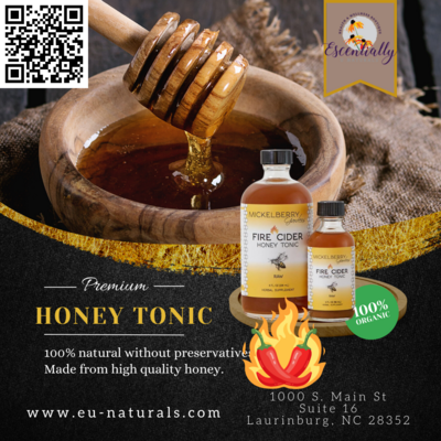 Mickleberry Gardens Fire Cider  Honey Tonic, 8 FL oz (236 ml)
